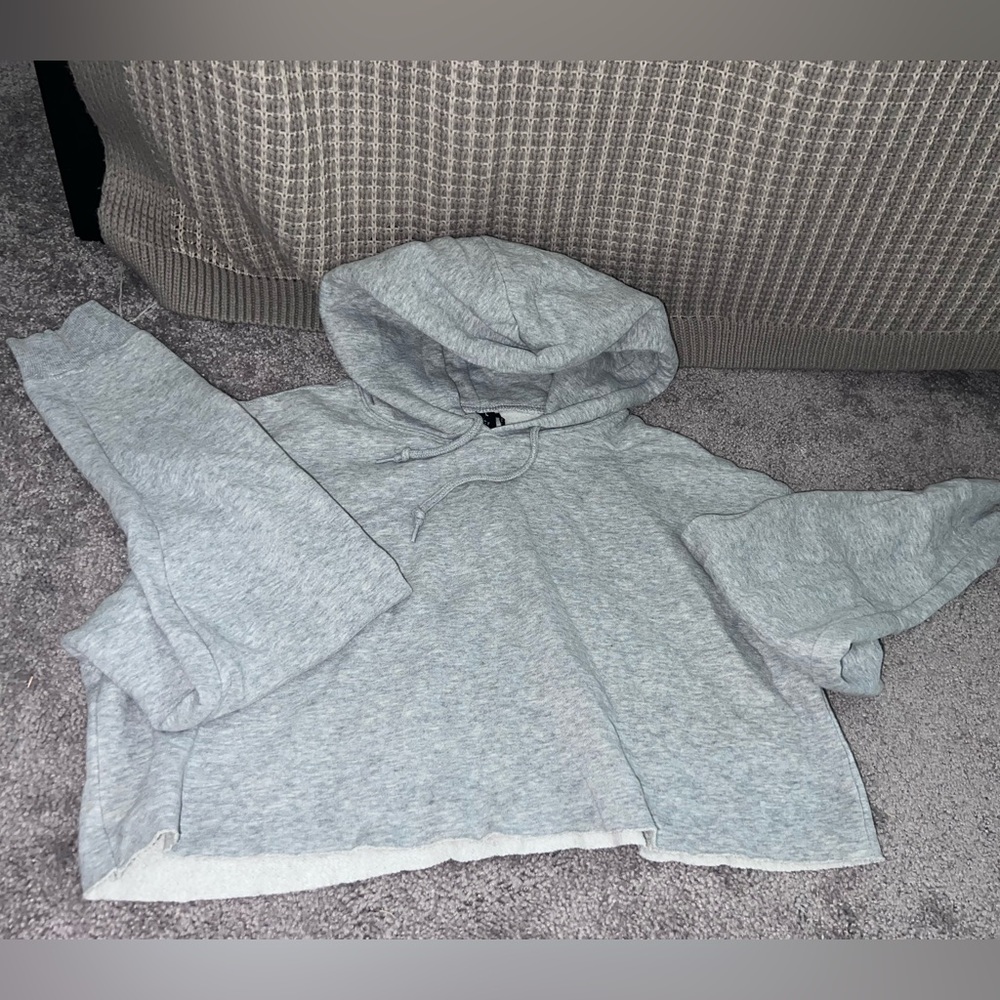 Cropped urban outfitters hoodie